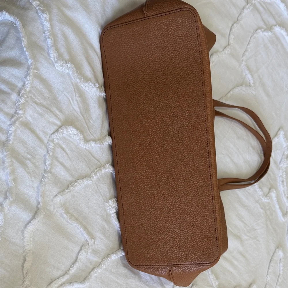 Tory Burch Tan Brown Leather Tote - Picture 12 of 12